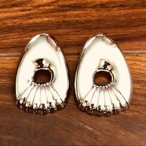 Stainless Steel Pierced Earrings